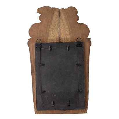 Espejo madera reciclada grande. Large recycled wood mirror. Blomingville. Decoración. Deco. Nomad Estilo.