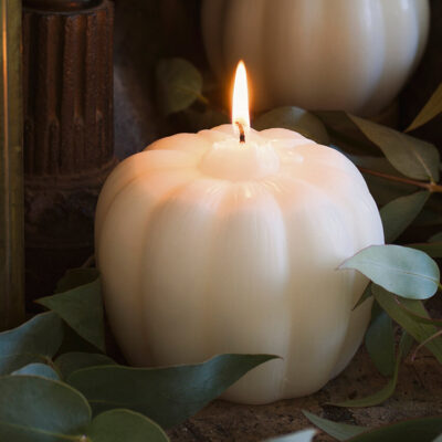 Vela de calabaza silvestre. Wild pumpkin candle. Cerabella. Velas. Candles. Nomad Estilo.